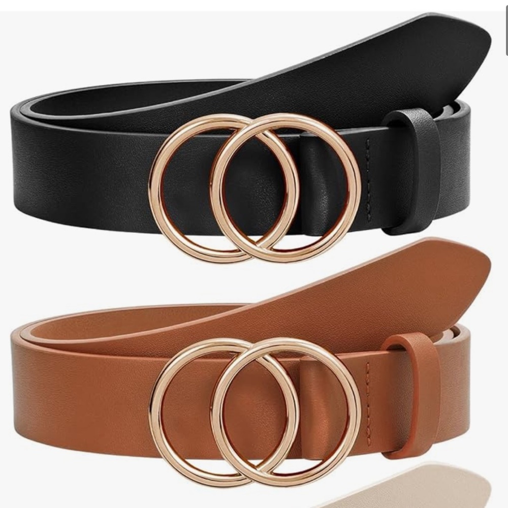 Belt Set Size Large Brown and Black Belts